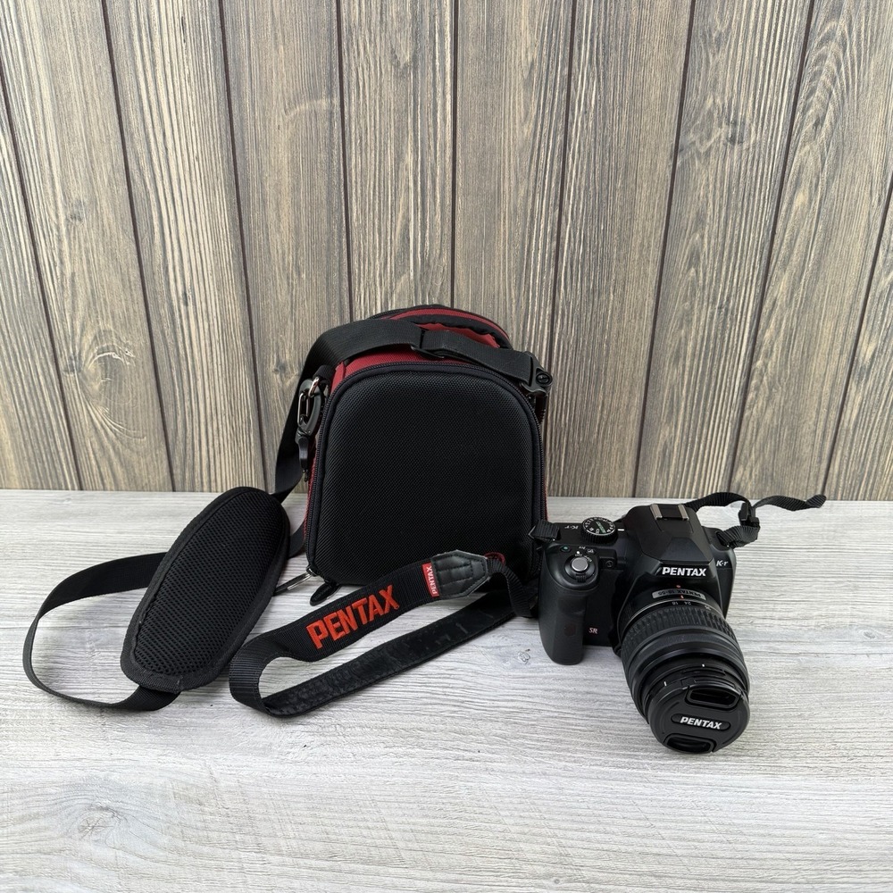 Pentax 12MP SLR K-r Digital Camera w/18-55mm 1:3.5-5.6 Lens - Black
